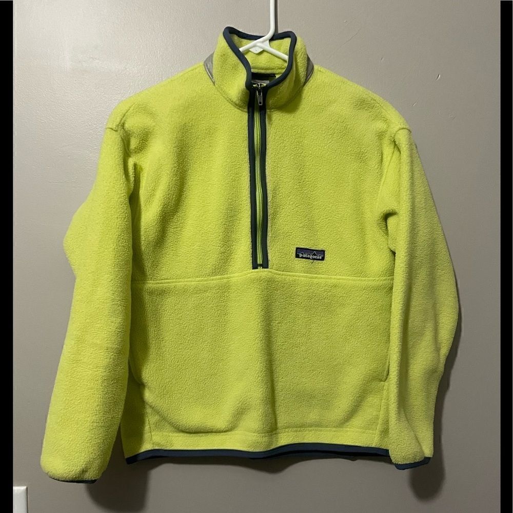 Patagonia half zip fleece kids L